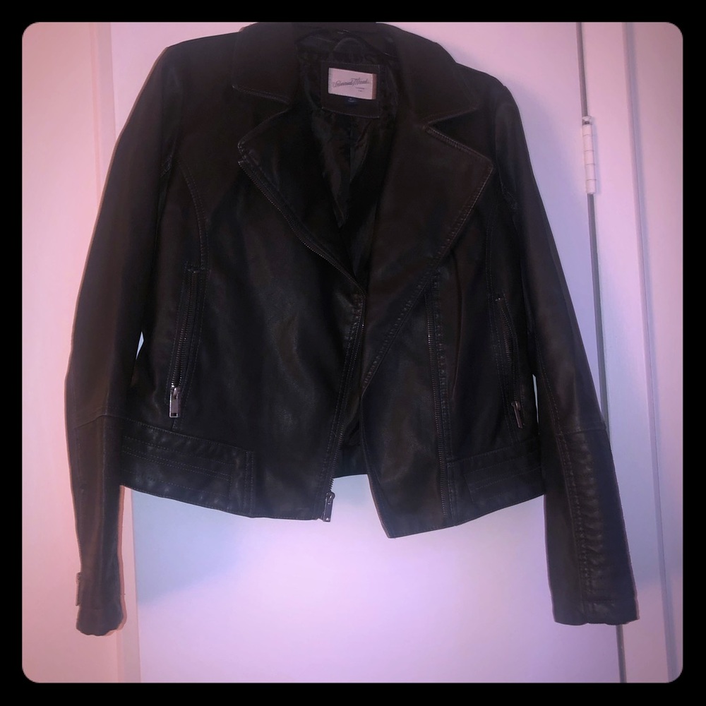Leather jacket